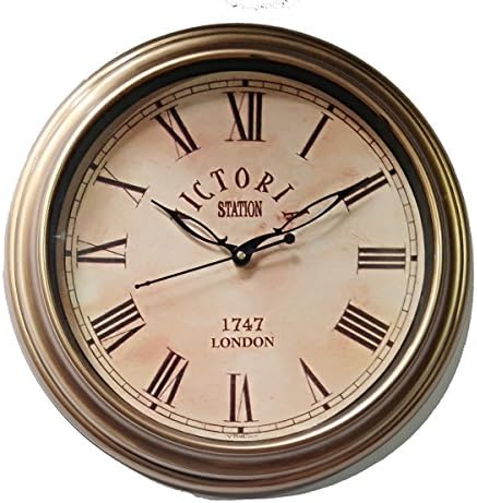 ROYSTAR VINTAGE VICTORIA ANALOG WALL CLOCK