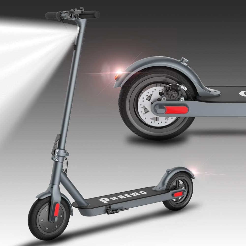 Electric Scooter Adults Kick Scooter, Max 350W Motor,25KM Long Range, MAX25 KPH E-Scooter, Portable and Adjustable Design, Max Load 250lbs Commuting Motorized Scooter Suitable for Adults & Teenager
