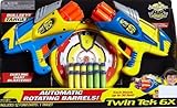 BuzzBee Air Warriors Twin Tek 6 Air Blasters + 12 Foam Darts
