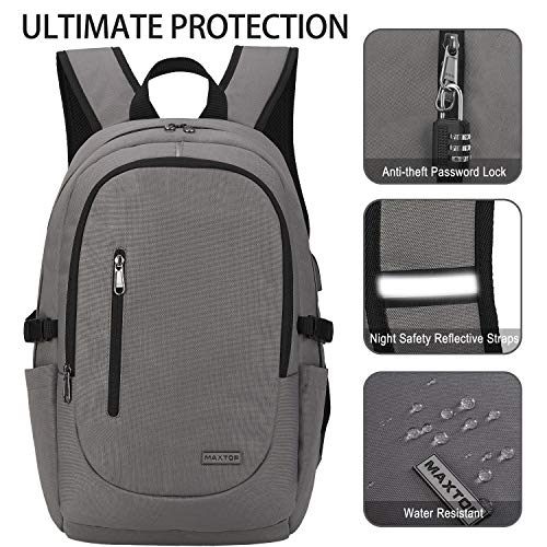 Travel Laptop Backpack Business WaterResistant AntiTheft Computer