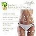 Brazilian Detox Clay Body Wraps [8-Applications] Slimming Home Spa Treatment for Cellulite, Weight Loss, Stretch Marks | Natural, Purifying Detoxifier for Smooth, Toned Skin (8 Pack)