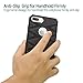 iSPECLE iPhone 7PC0501 7 Plus Case Soft TPU iSPECLE Carbon Fiber Design on Case Surface Bumper Case Protective for Screen and Camera Anti-Slip Grip Case - Black