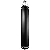 Hayabusa Muay Thai Heavy Bag Pre-Filled Design and Specialized Hanging System - Black, 100lb