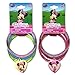 Disney MB3B Minnie Mouse Bowtique Glitter Bangle Bracelets with Plastic Charm