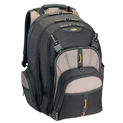 Targus TBB018AP Metro Backpack For 15.6-inch Laptop (Black/Grey)