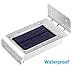 [2nd Generation] LE 4 Pack Solar Powered 16 LED Outdoor Motion Sensor Light, Waterproof Wireless Night Light, Bright Wall Light, Security Light for Entrance, Pathways, Driveway, Garden, Deck, Yard