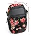 USA GEAR Compact Point and Shoot Camera Case Small Digital Camera Pouch with Accessory Pockets and Shoulder Strap - Compatible with Sony CyberShot, Canon G7X Mark iii, Nikon COOLPIX & More (Floral)
