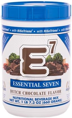 E7 Natural Chocolate Functional Food Nutritional Drink Mix 660g - 2 Pack