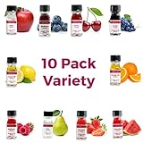 LorAnn Super Strength Pack #1 of 10 Fruity Flavors in 1 dram bottles (.0125 fl oz - 3.7ml) bottles