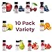 LorAnn Super Strength Pack #1 of 10 Fruity Flavors in 1 dram bottles (.0125 fl oz - 3.7ml) bottles primary