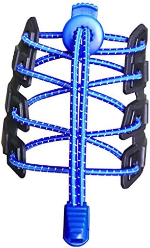 Canwn [ 2 Pairs Elastic Laces, Reflective Elastic Shoe Laces 120cm No Tie Elastic Lock Shoelaces for Adults, Kids, Older Generation, Disabled, Runners