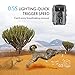 Gosira Trail Camera Motion Activated No Flash Night Vision 940nm Updated IR LED 12MP Hunting 0.5s Trigger Game Cam Wide Senor Indoor Outdoor Nature Garden Home Security