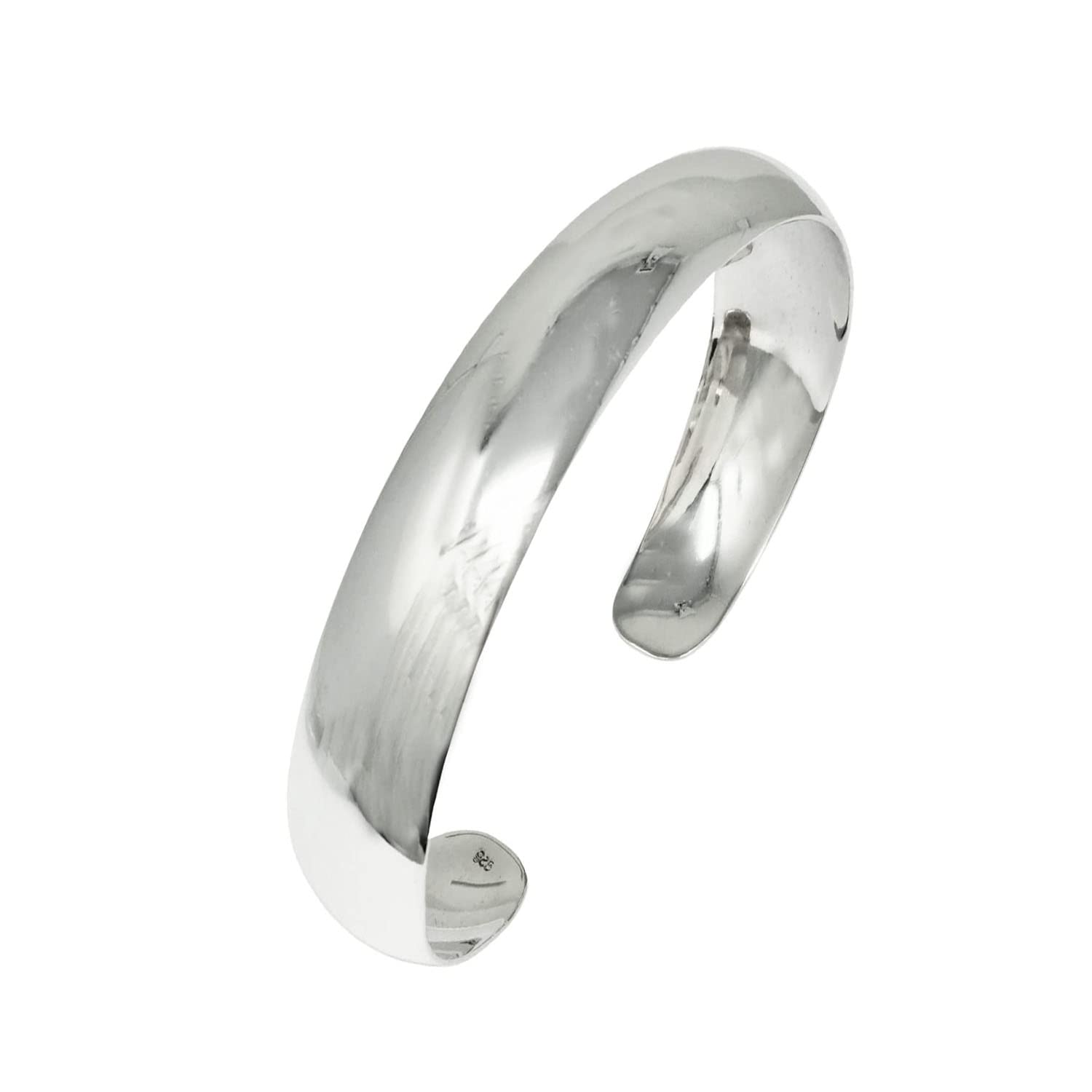 Treasure Bay Womens Sterling Silver Bangle Bracelet Cuff Design