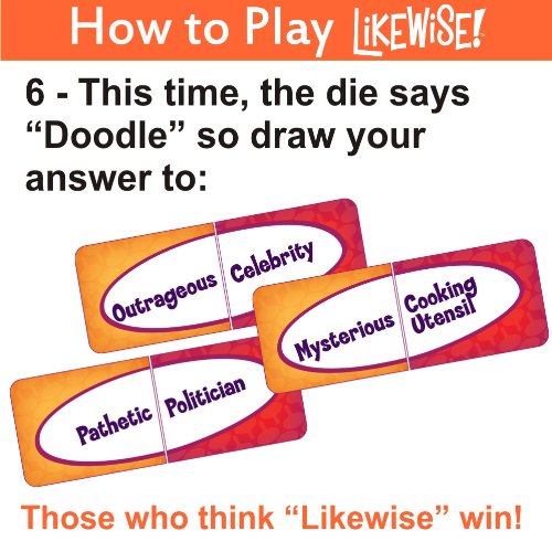 LIKEWISE! The laughable, lively like-minded party game!