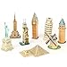 CubicFun Mini Great Architectural Model Kits 3D Puzzle Toys Collection-Option A,C102h