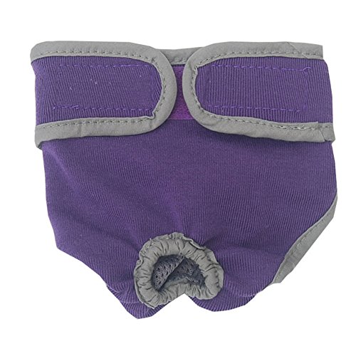 ClothingTalks Dog Diapers Female Belly Band With Velcro Wrap Reusable