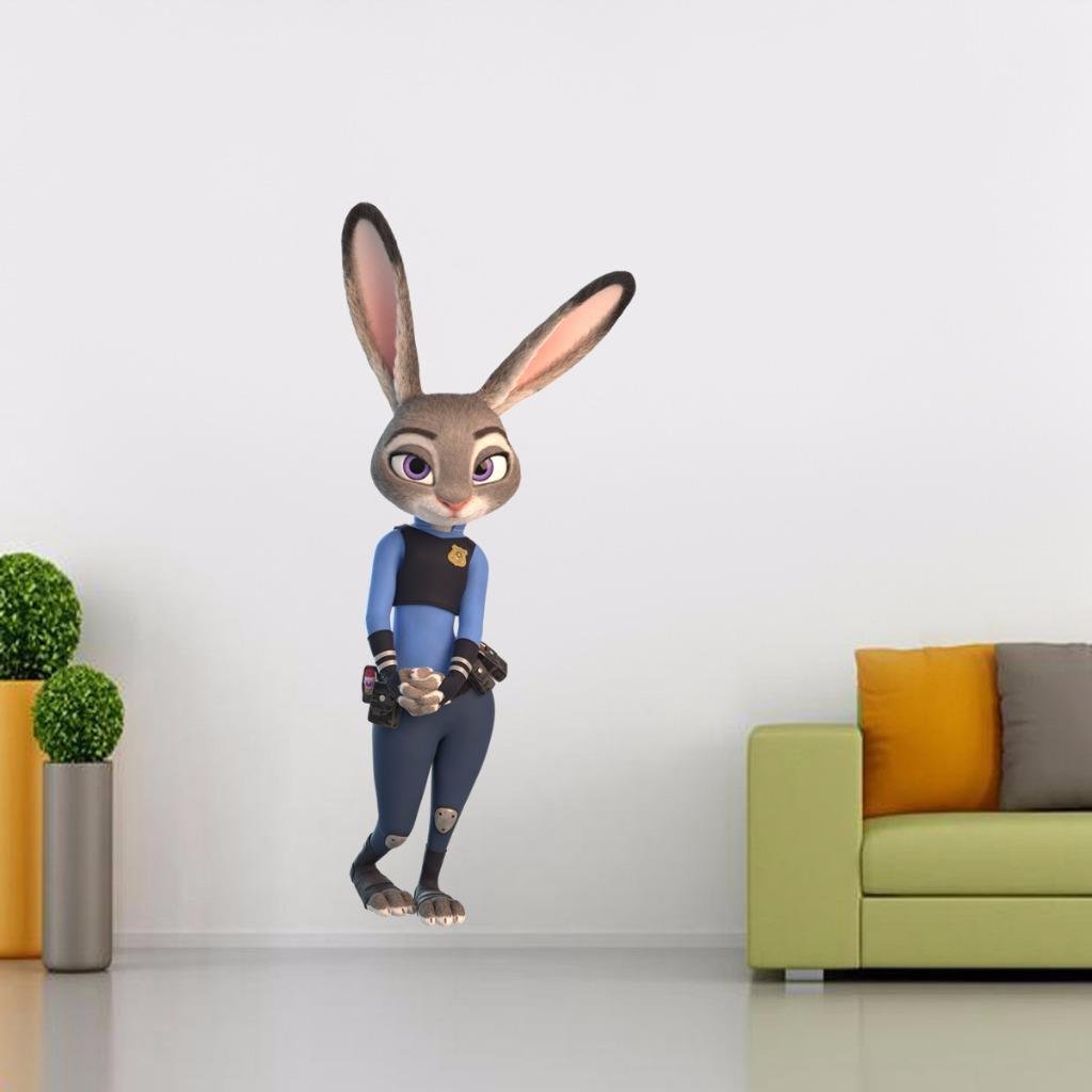 Home & Garden ZOOTOPIA Judy Hopps Decal Removable Graphic Wall Sticker
