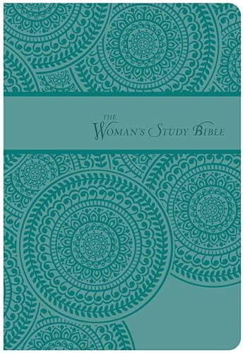 NKJV, Woman's Study Bible, Personal Size, Leathersoft, Turquoise (Signature)