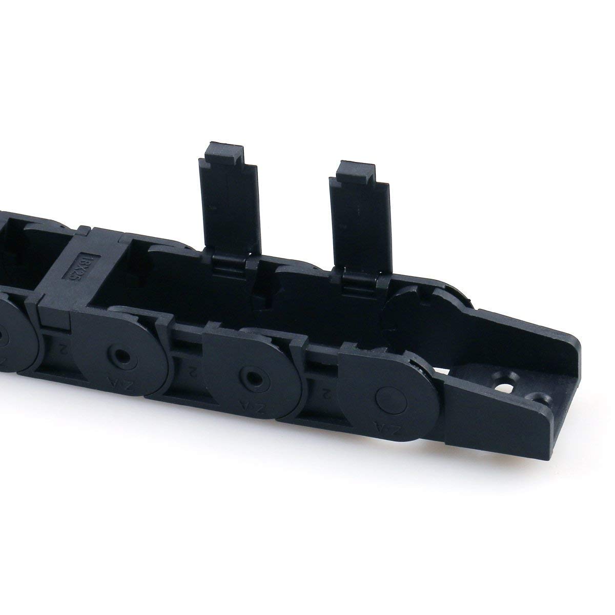 Cable Drag Chain 10x10mm Open On Both Side Flexible Towline Cable Wire