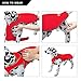 MIGOHI Reflective Waterproof Windproof Dog Coat - Warm Jacket Reversible Stormguard Winter Vest for Small to Large Dogs (Red, XL)