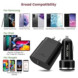 Super Fast Charger Type C Kit, VELOGK 25W PD PPS