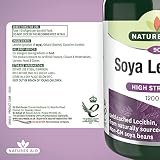 Natures Aid Soya Lecithin 1200 mg High Strength 90 Softgels Non-GMO view 6