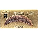 Rubies Medium Brown Moustache Made With Real Human Hair