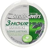 Breath Savers 3 Hour Spearmint Mints, 1.27-Ounce pucks (Pack of 8)