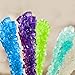 Extra Large Rock Candy Sticks: 36 Purple Crystal Rock Candy Sticks - Grape - Individually Wrapped for Party Favors, Candy Buffet, Showers, Receptions, Bridal and Baby Showers