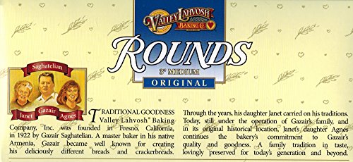 Valley Lahvosh Rounds, 3 inch, 4.5oz - Thumbnail 3