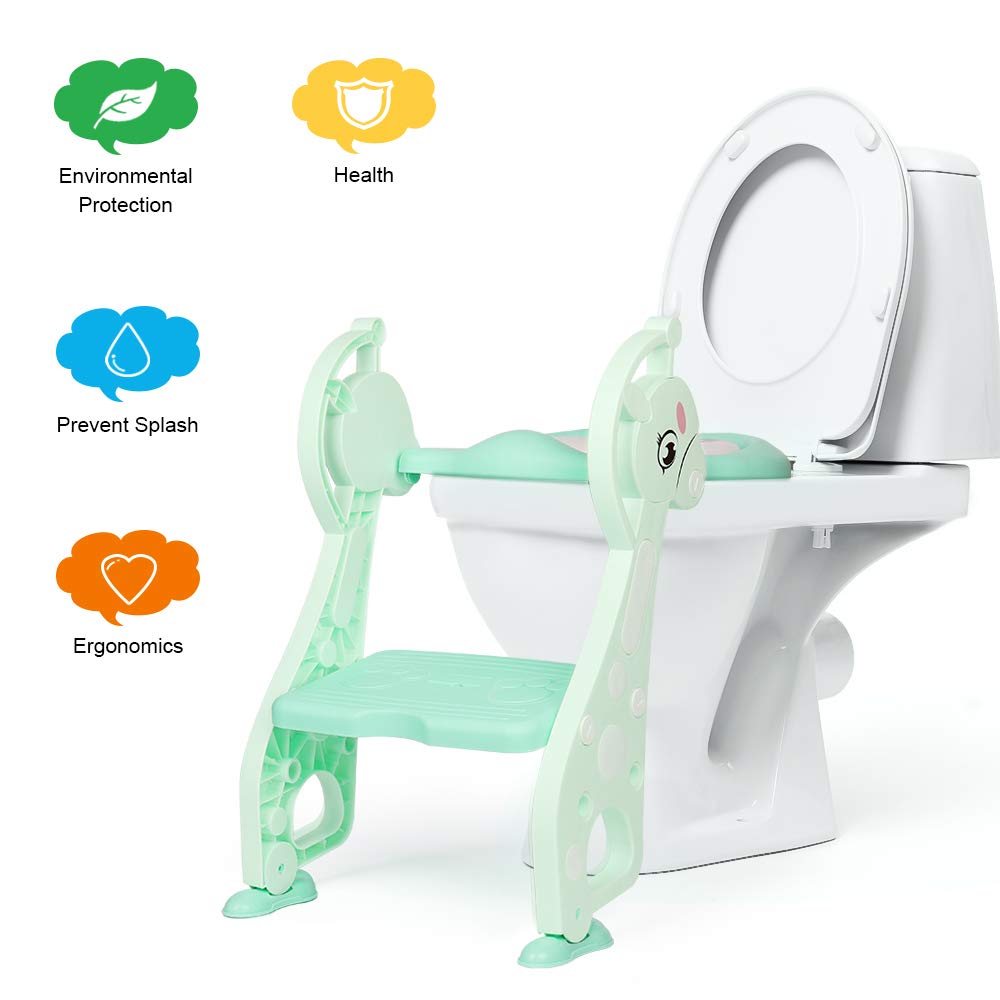 Best elongated toilet seat children Home Kitchen