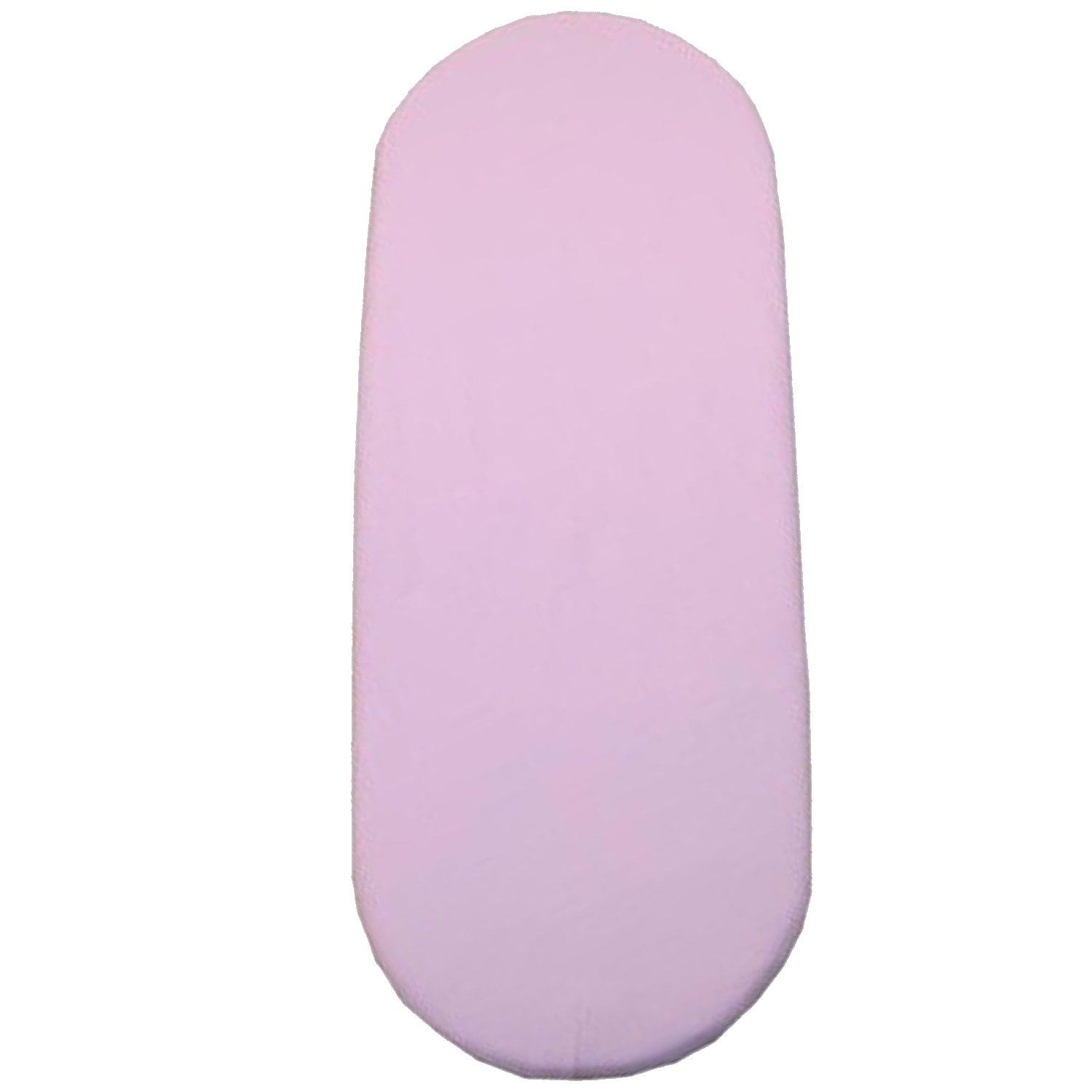 1x Moses Basket 100% Cotton Fitted Sheet Pink