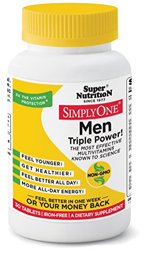 SuperNutrition Simply One Men Iron-free 30 Tab SuperNutrition Simply One Men Iron-free 30 Tab