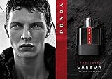 PRADA Luna Rossa Carbon 100ml Eau de Toilette Men Cologne Fragrance view 2