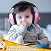 Baby Ear Protection TOENNESEN Noise Cancelling Headphones for 3 Months to 3 Years, NRR 34dB Noise Reduction Ear Muffs. The Most Comfortable Ear Protection for Toddlers/Babies. (Pink)