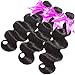 Flady Brazilian Body Wave Hair Bundles Weave Human Remy Virgin Hair (20 22 24inch)100% Unprocessed Virgin Brazilian Human Hair Body Wave 3 Bundles Hair Extensions