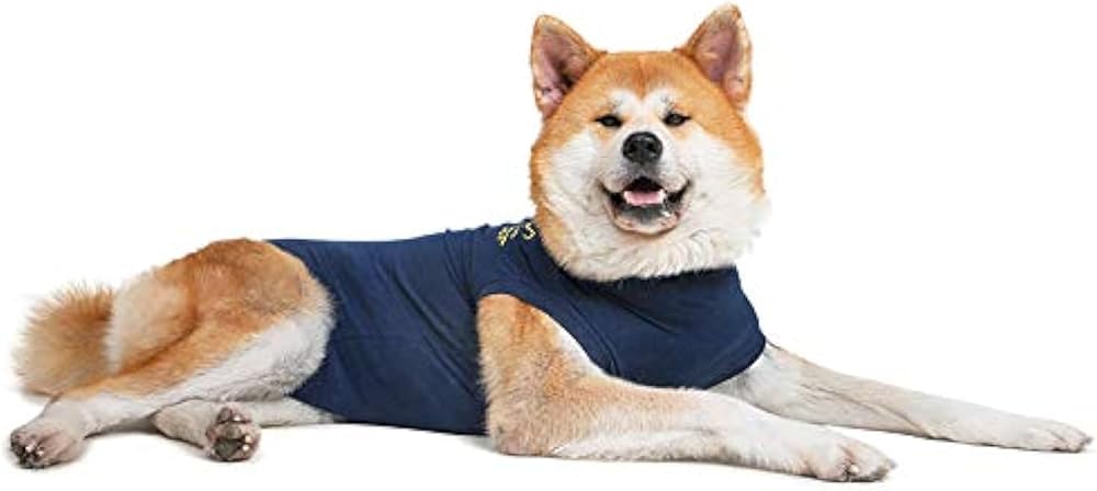 MPS Medical Pet Shirt Dog Surgery Recovery Suit XX-Large Navy
