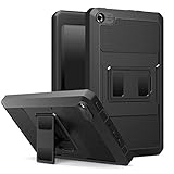 MoKo Case for Fire 2015 7 inch - [Heavy Duty] Shockproof Full Body Rugged Cover with Built-in Screen Protector for Amazon Fire Tablet (7