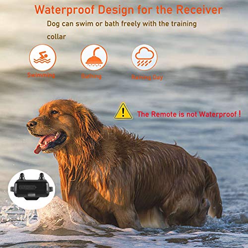 ZIFEIPET Dog Training Collar Shock Collars for Dogs with Remote 4 Training Modes, Shock Vibration, Beep and LED Mode… - Image 7