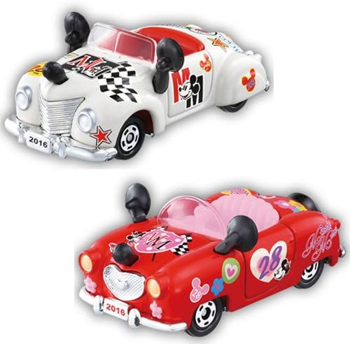 東京ディズニーリゾート限定 トミカ スペシャルトミカ 16 ミッキーのロードスター ミニーのコンバーティブル セット スクリーンデビュー 記念 ミニカー ダイキャストカー おもちゃ Amazon