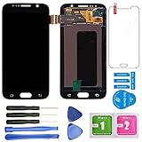 {Sam Fix} Samsung Galaxy S6 Screen Replacement, LCD Display and Touch Digitizer Assembly for Samsung Galaxy S6 G920 G920A G920P G920T G920V G920R4 G920F, with Repair Tools and Screen Protector, Black