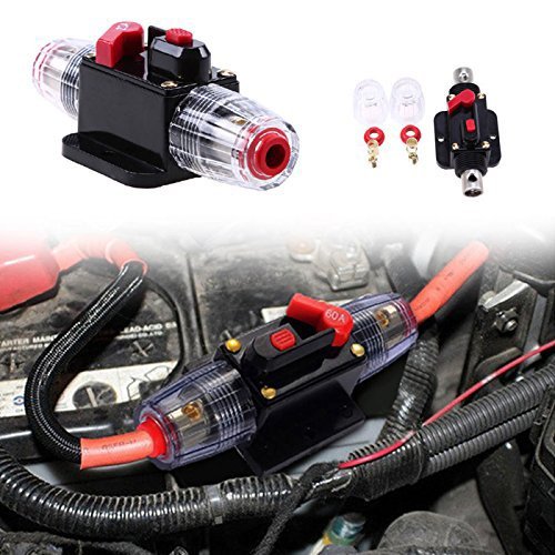 Car Audio Inline Fuse Breaker - 150A Reset Circuit Breaker Fuse Holders for Stereo Switch System Protection 12V-24V DC - Thumbnail 7