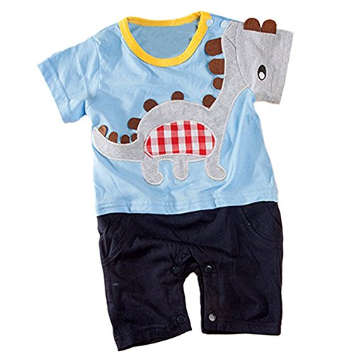 Jojobaby Baby Boy Infant Toddler Cotton Cartoon Dragon Costume Romper Jumpsuit