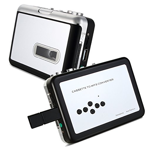 FORE Nostalgia USB Cassette/Tape Converter/Player with Thumb/Flash Drive USB Disk TapetoMP3