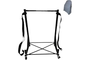 North American Custom Covers Hardtop Stand Storage Cart (Black) with Securing Strap and Extra-large Generic Dust Cover