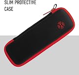 Harrows Blaze Darts Wallet Case Holds 3 Fully Assembled Darts Black Red view 2
