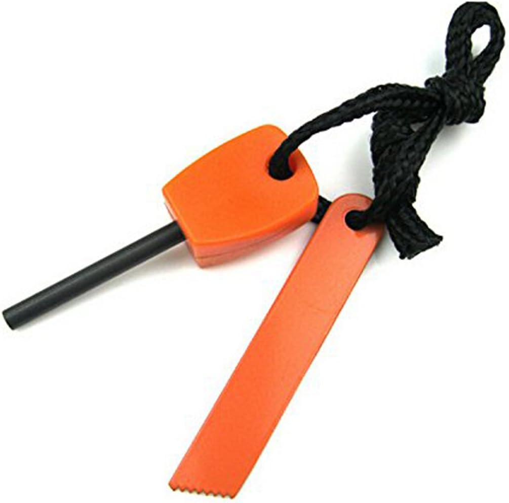 uniqwardrobe RuiChy Survival Magnesium Flint Stone Fire Starter Lighter Kit