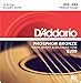 D'Addario Guitar Strings - Phosphor Bronze Acoustic Guitar Strings - EJ39 - Rich, Full Tonal Spectrum - For 12 String Guitars - 12-52 Medium 12-String