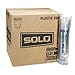 SOLO Cup Company Plastic Party Cold Cups, 16 oz, Clear, 50 pack