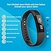 Lintelek Fitness Tracker Watch, Slim IP67 Waterproof Activity Tracker with Step Counter/Calorie Counter/Sleep Monitor, Bluetooth Pedometer Wristband for iphone and Android Smartphone